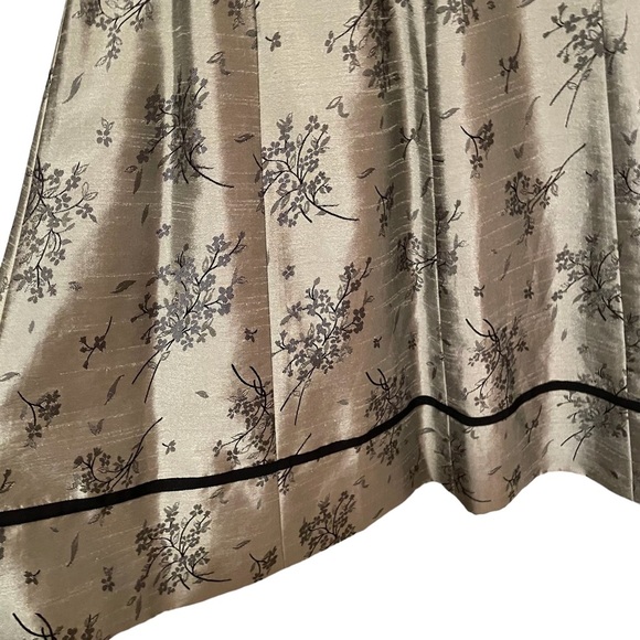 Vintage Positive Attitude Women’s Floral Dress Midi Fit and Flare Size 10 Lined - Picture 10 of 11